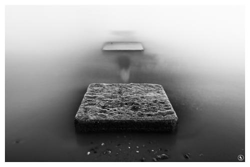 Trois dalles dans l'eau - Pully